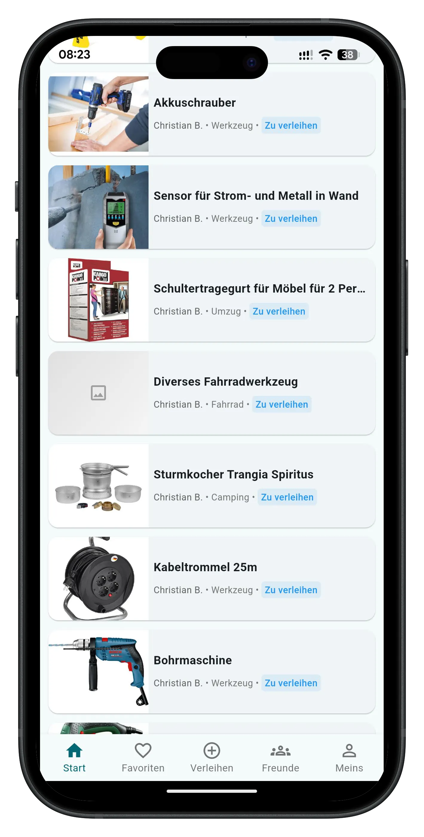 BORO App Screenshot 2
