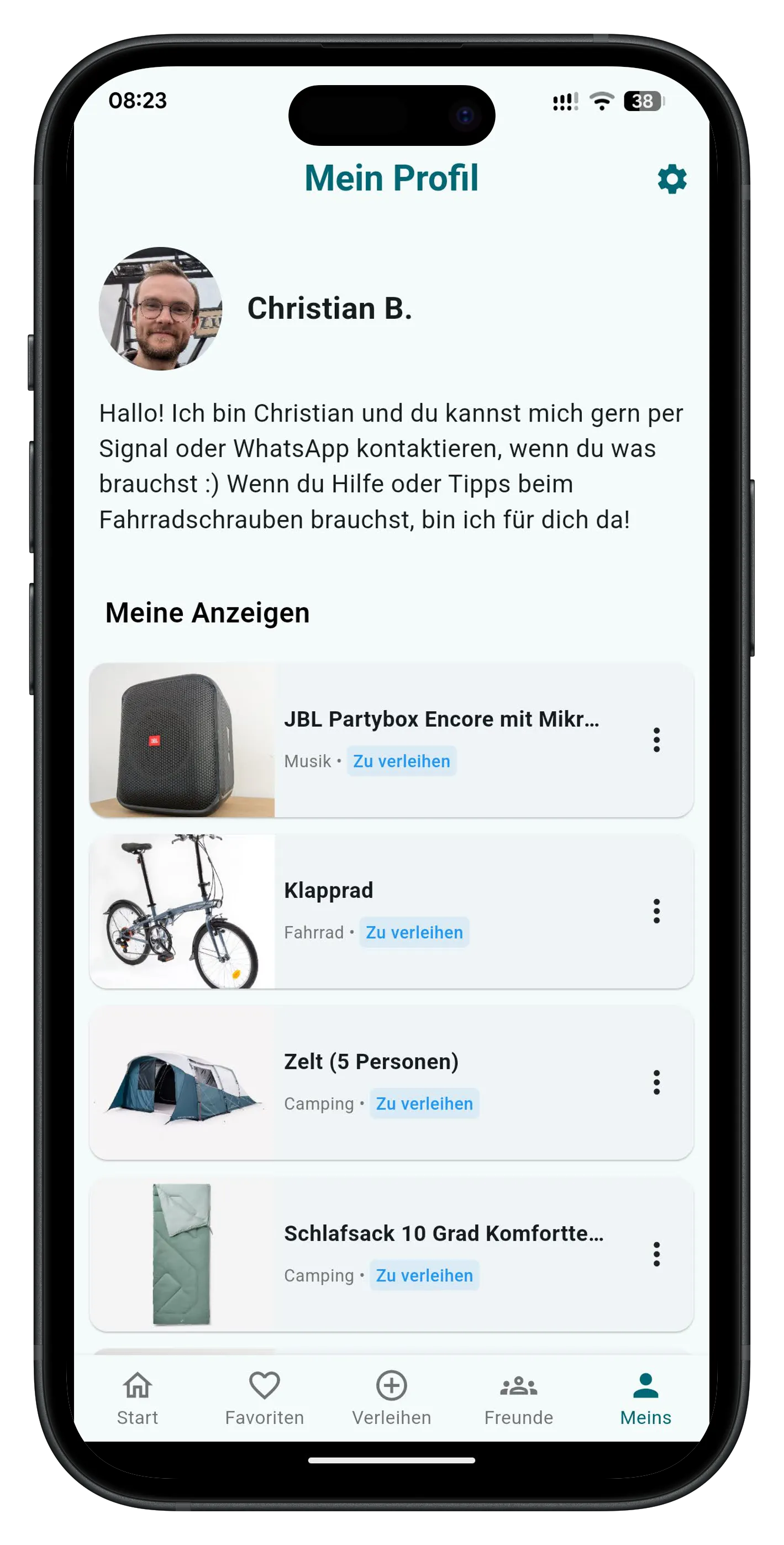 BORO App Screenshot 3